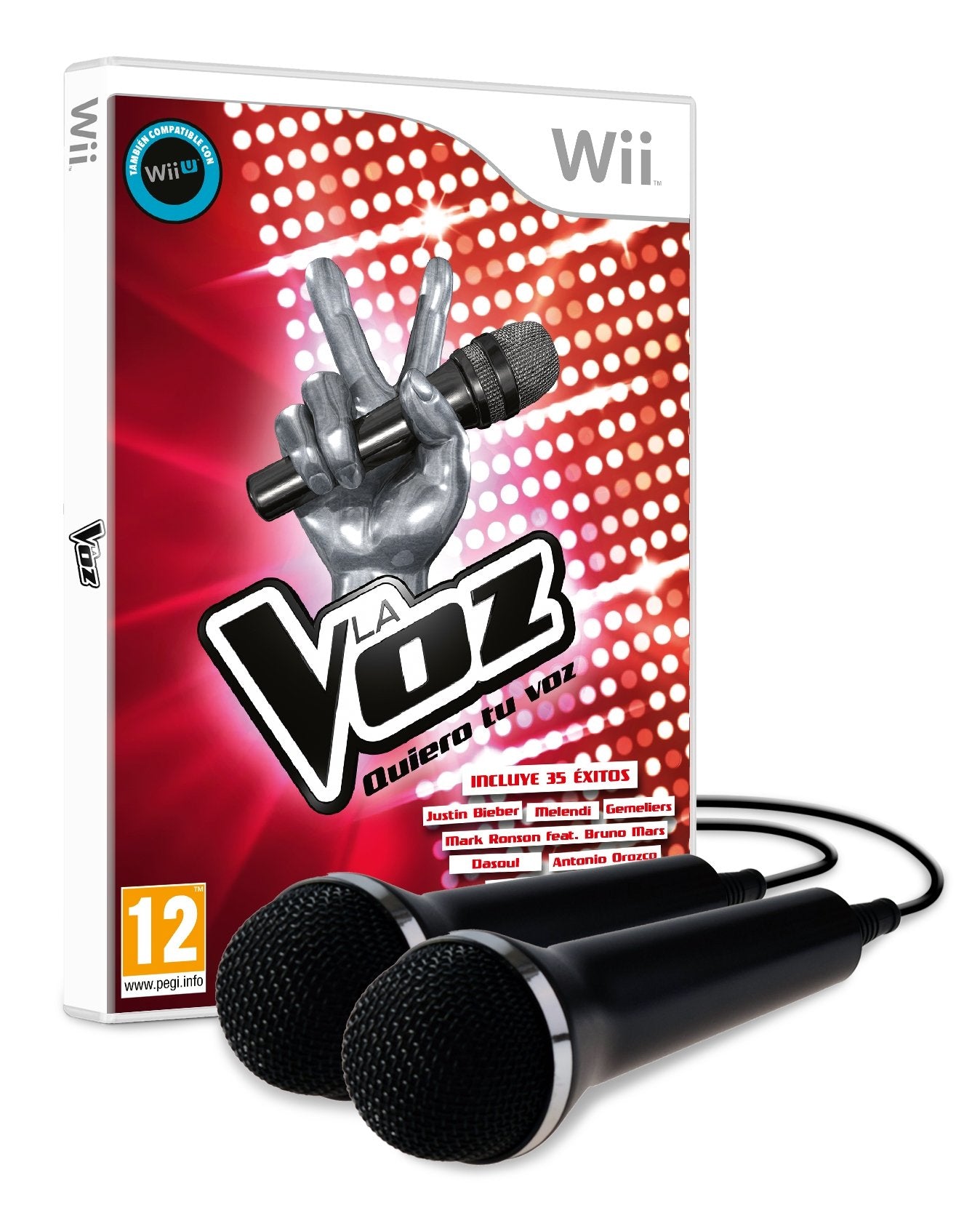 La Voz: Quiero Tu Voz WII - PAL ESP - Nuevo La Voz: Quiero Tu Voz WII - PAL ESP - Nuevo